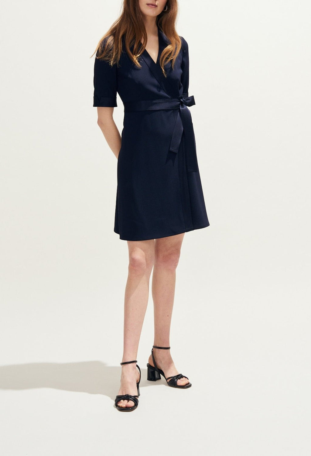 Claudie Pierlot - Robe C&T - Rosilea - Marine