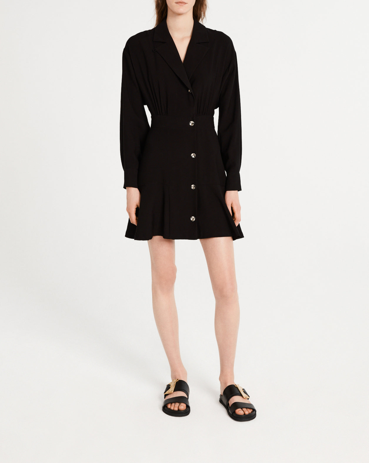 Claudie Pierlot - Robe C&T - Rasberry - Noir
