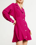 Claudie Pierlot - Robe Chemise - Fuchsia