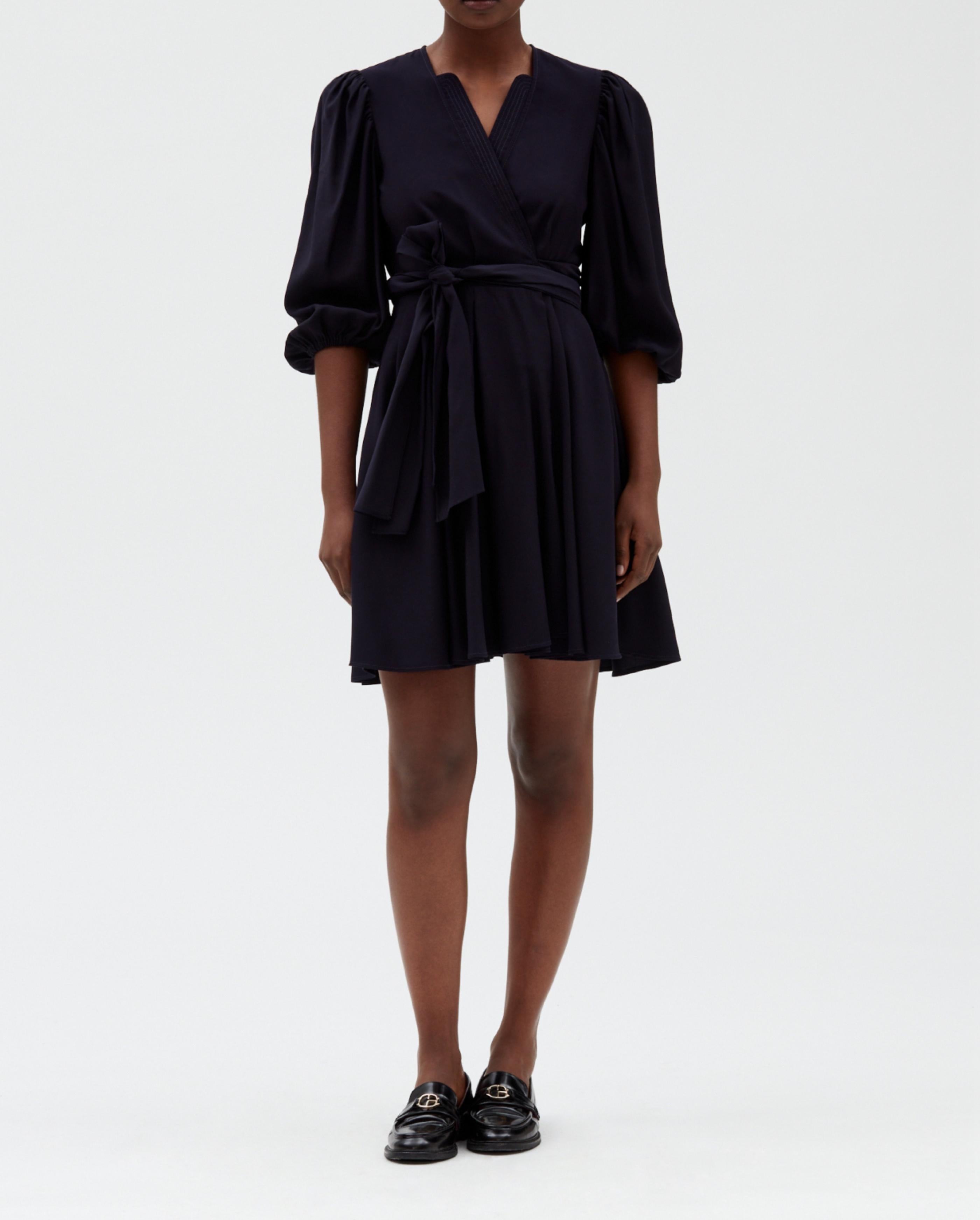 Vestido Raymondebis - Azul marino