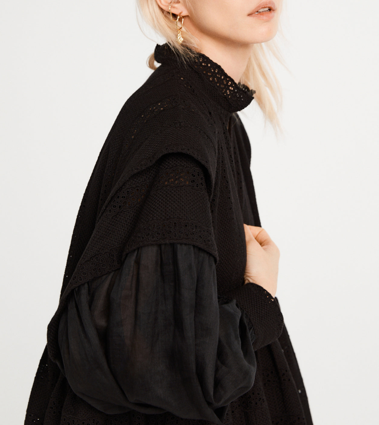Claudie Pierlot - Robe Russe - Noir