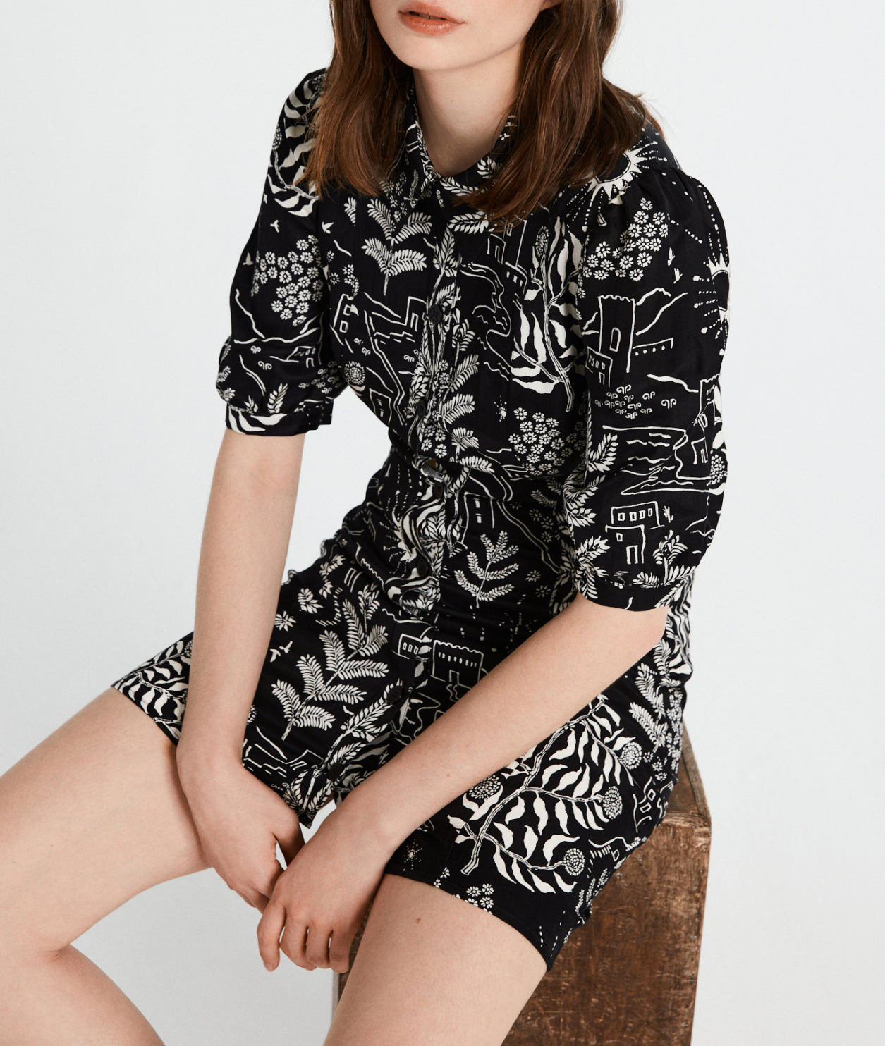 Claudie Pierlot - Robe C&T - Reflet - Print Fonce