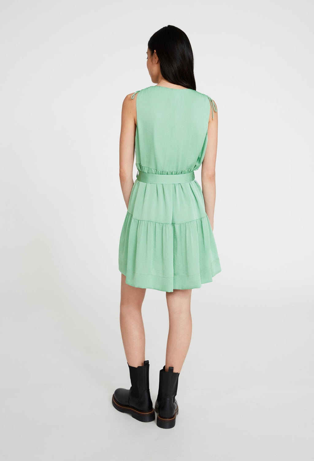 Claudie Pierlot - Robe C&T - River - Wasabi