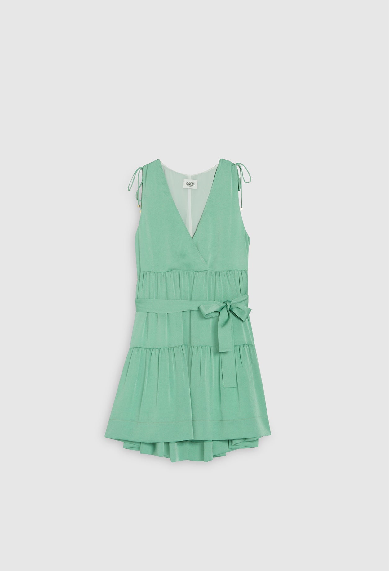 Claudie Pierlot - Robe C&T - River - Wasabi