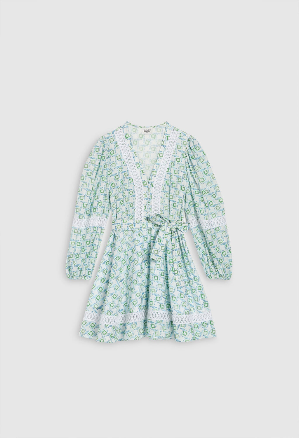 Claudie Pierlot - Robe C&T - Riso - Print Clair