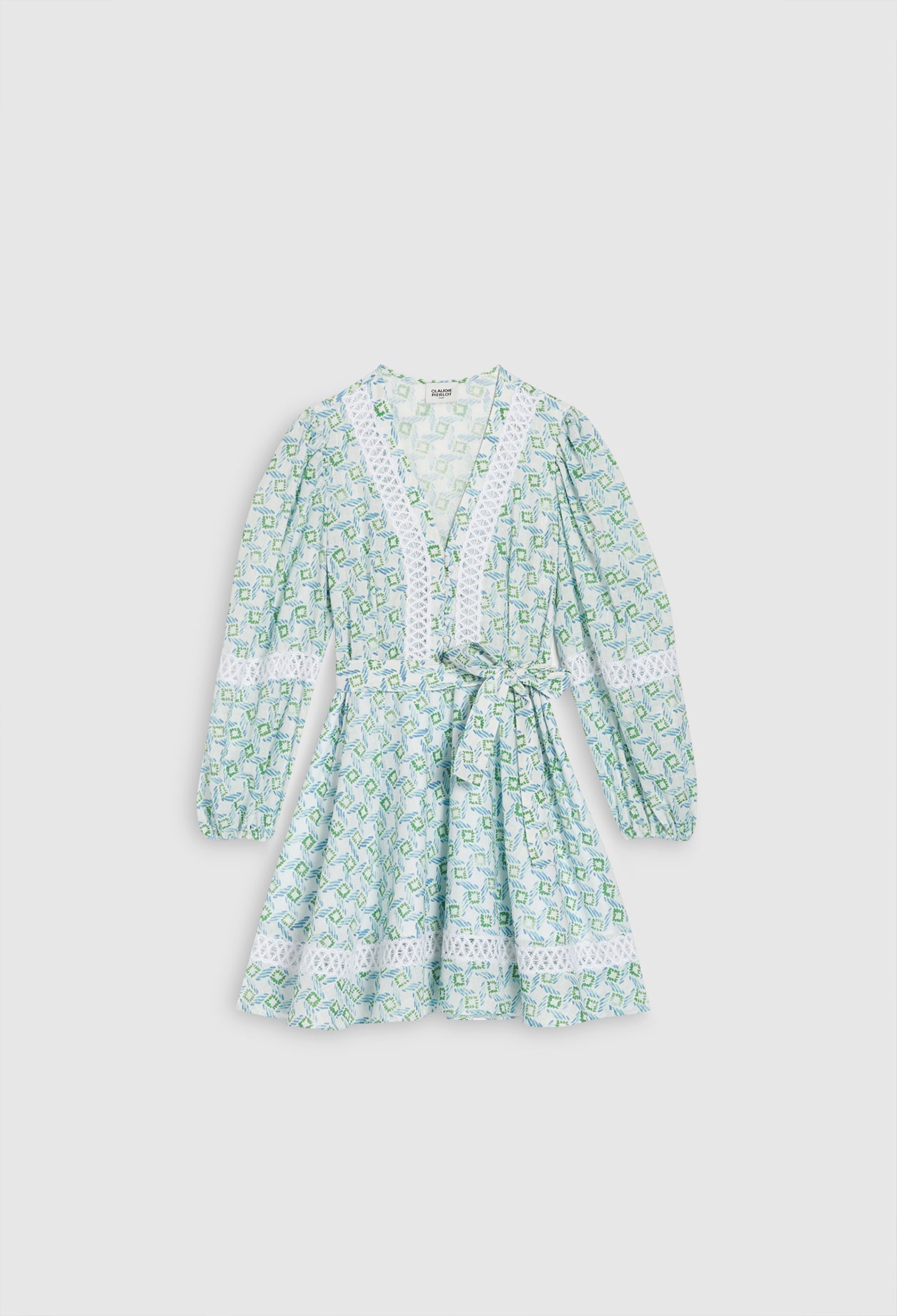 Claudie Pierlot - Robe C&T - Riso - Print Clair