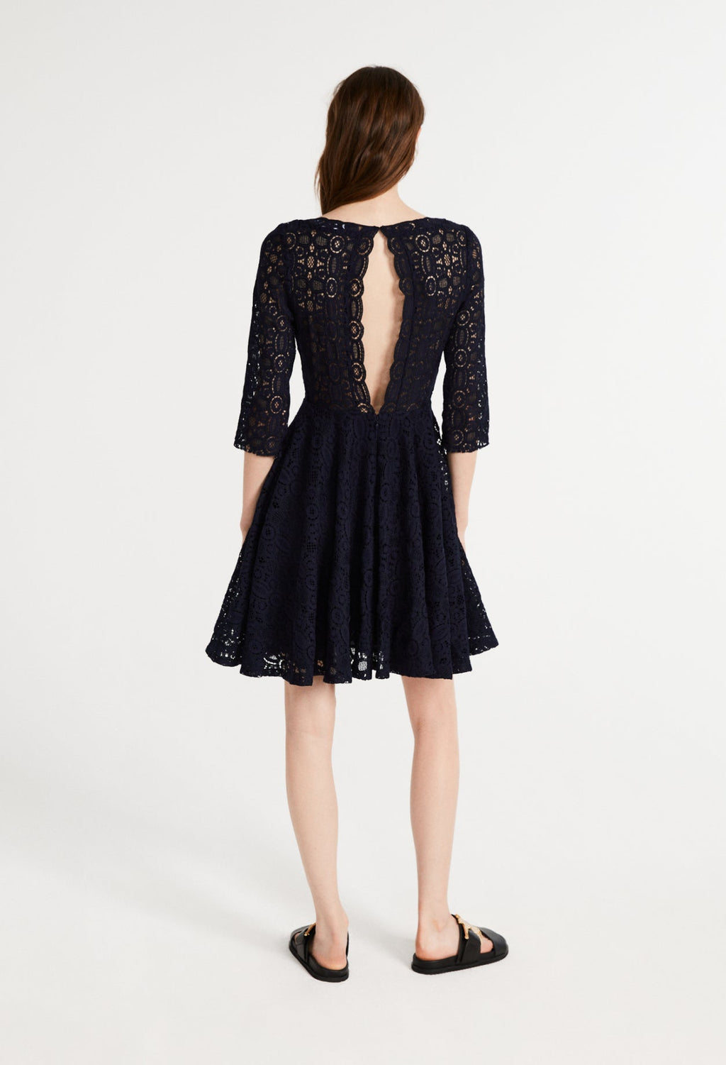 Claudie Pierlot - Robe C&T - Rhodes - Marine
