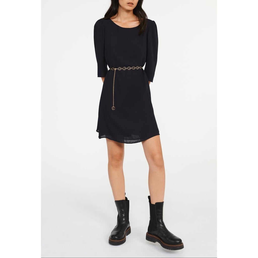 Claudie Pierlot - Robe Courte Rififi Bleu Marine