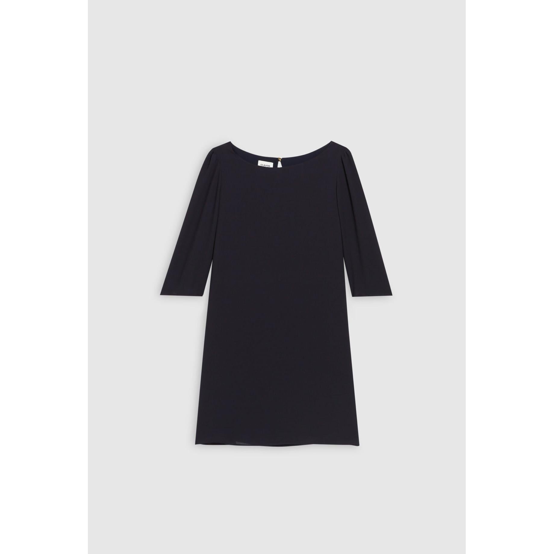 Claudie Pierlot - Robe Courte Rififi Bleu Marine
