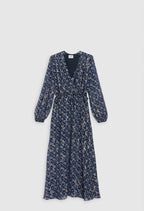 Claudie Pierlot - Robe C&T - Rivage - Print Fonce
