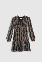 Claudie Pierlot - Robe C&T - Rosy - Print Fonce