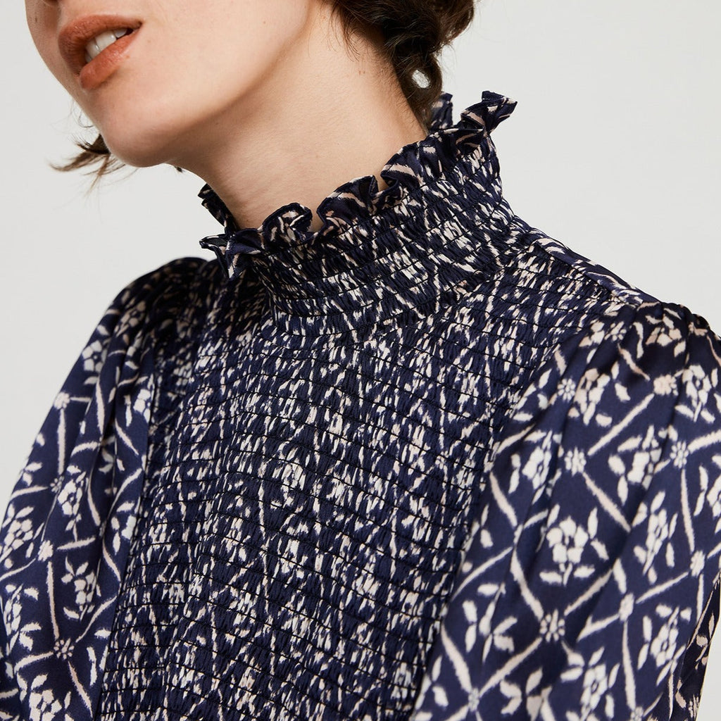 C&T - Rosalia - Dark Print Dress