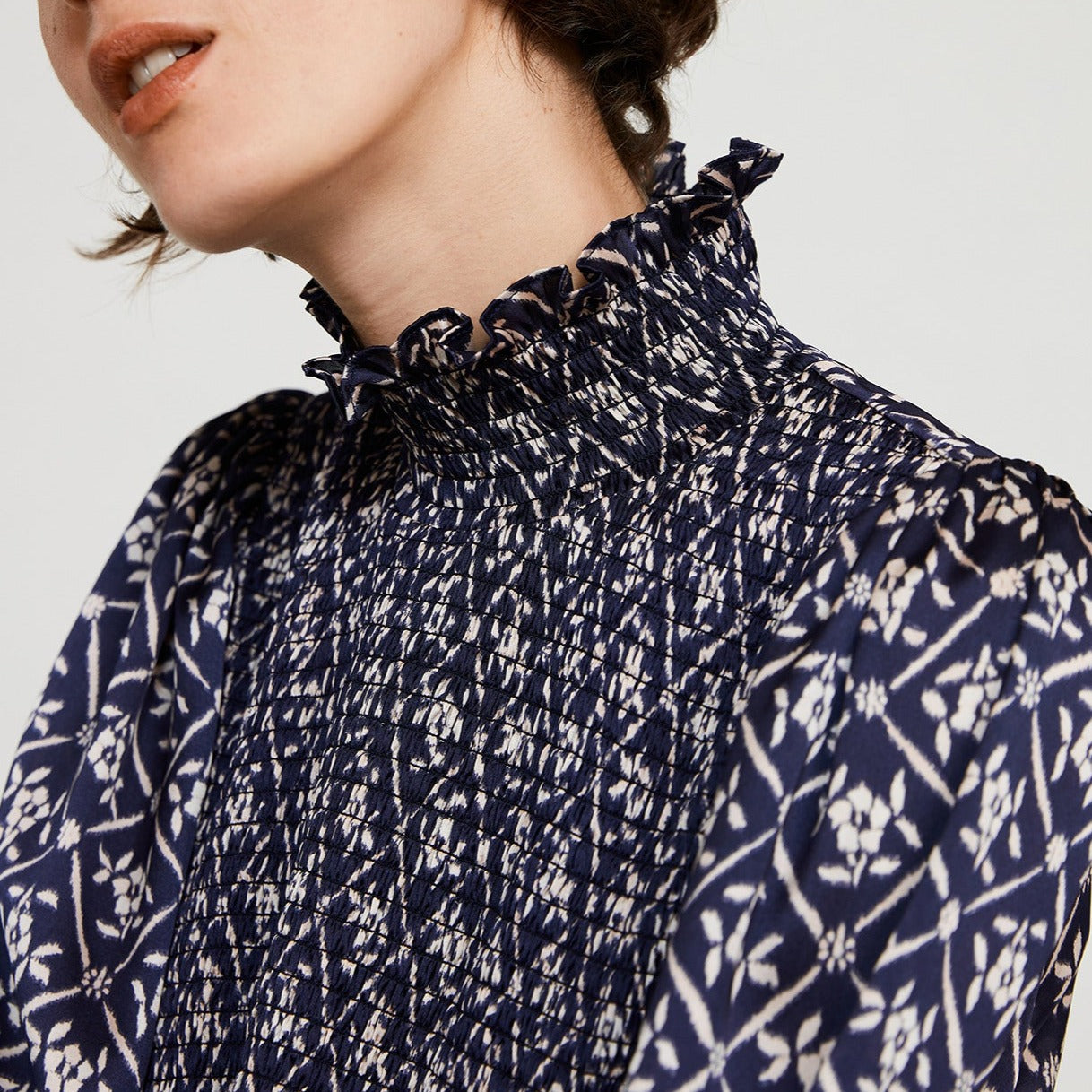 C&T - Rosalia - Dark Print Dress