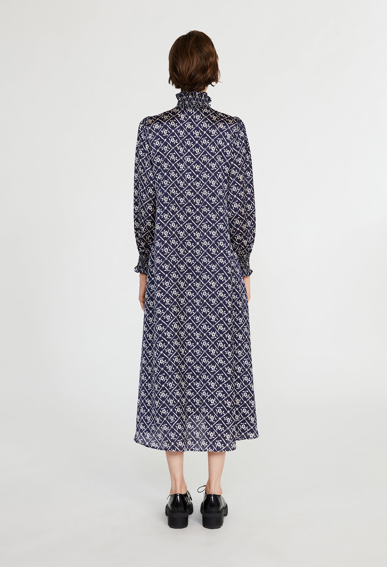 C&T - Rosalia - Dark Print Dress