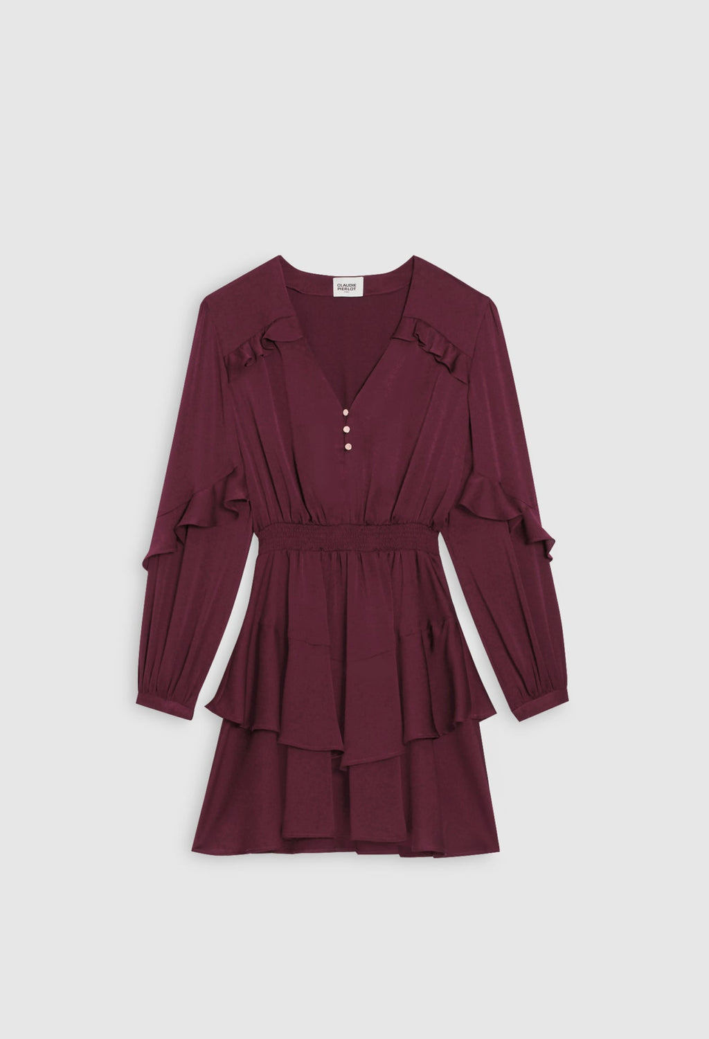 Claudie Pierlot - Robe C&T - Rollinga - Bordeaux