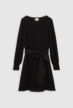 Claudie Pierlot - Robe C&T - Ravageuse Ter - Noir