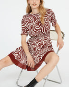 Claudie Pierlot - Robe C&T - Rahi - Print Fonce