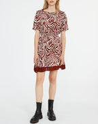 Claudie Pierlot - Robe C&T - Rahi - Print Fonce