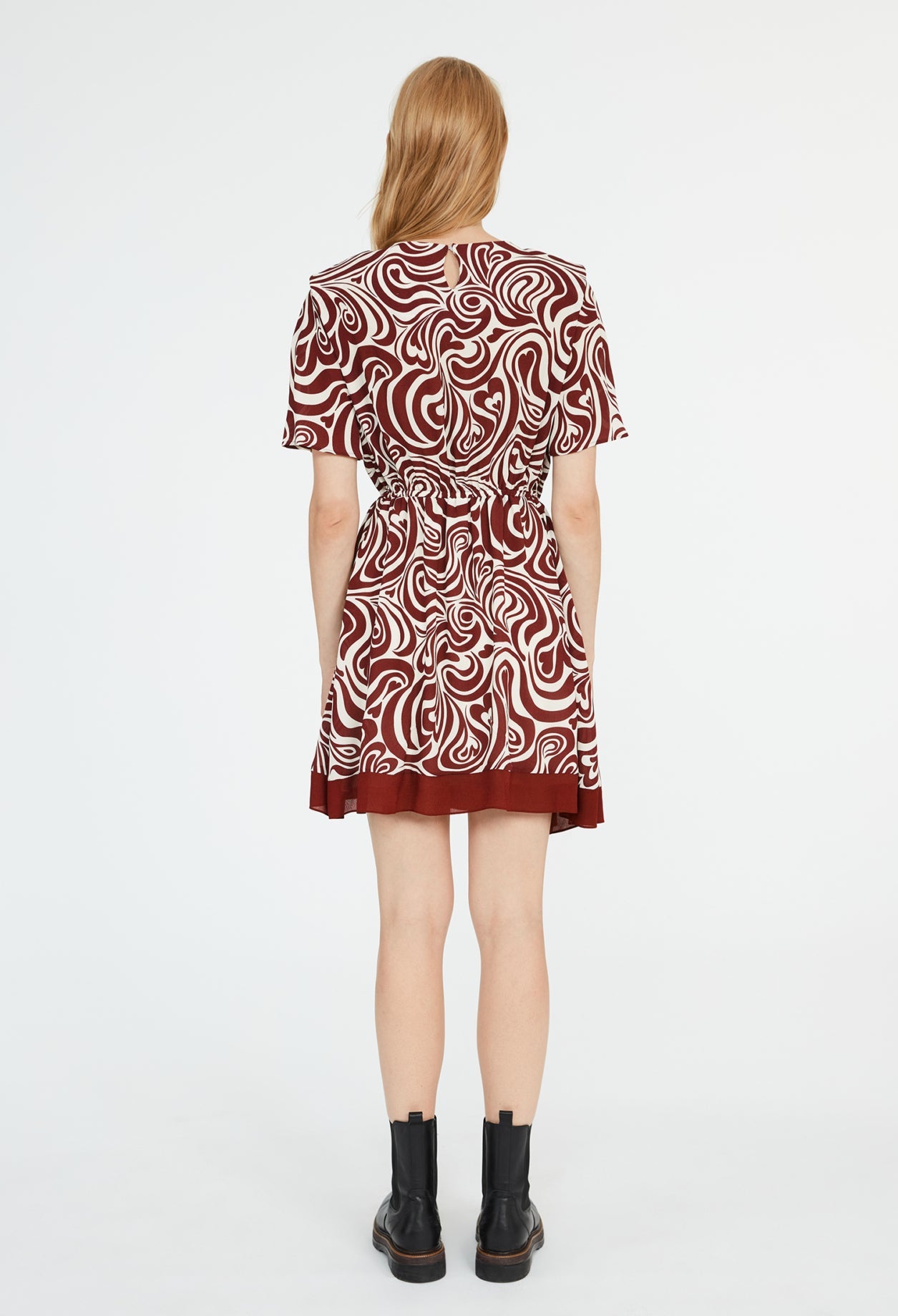 Claudie Pierlot - Robe C&T - Rahi - Print Fonce