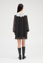 Vestido C&T - Rifi - Estampado oscuro