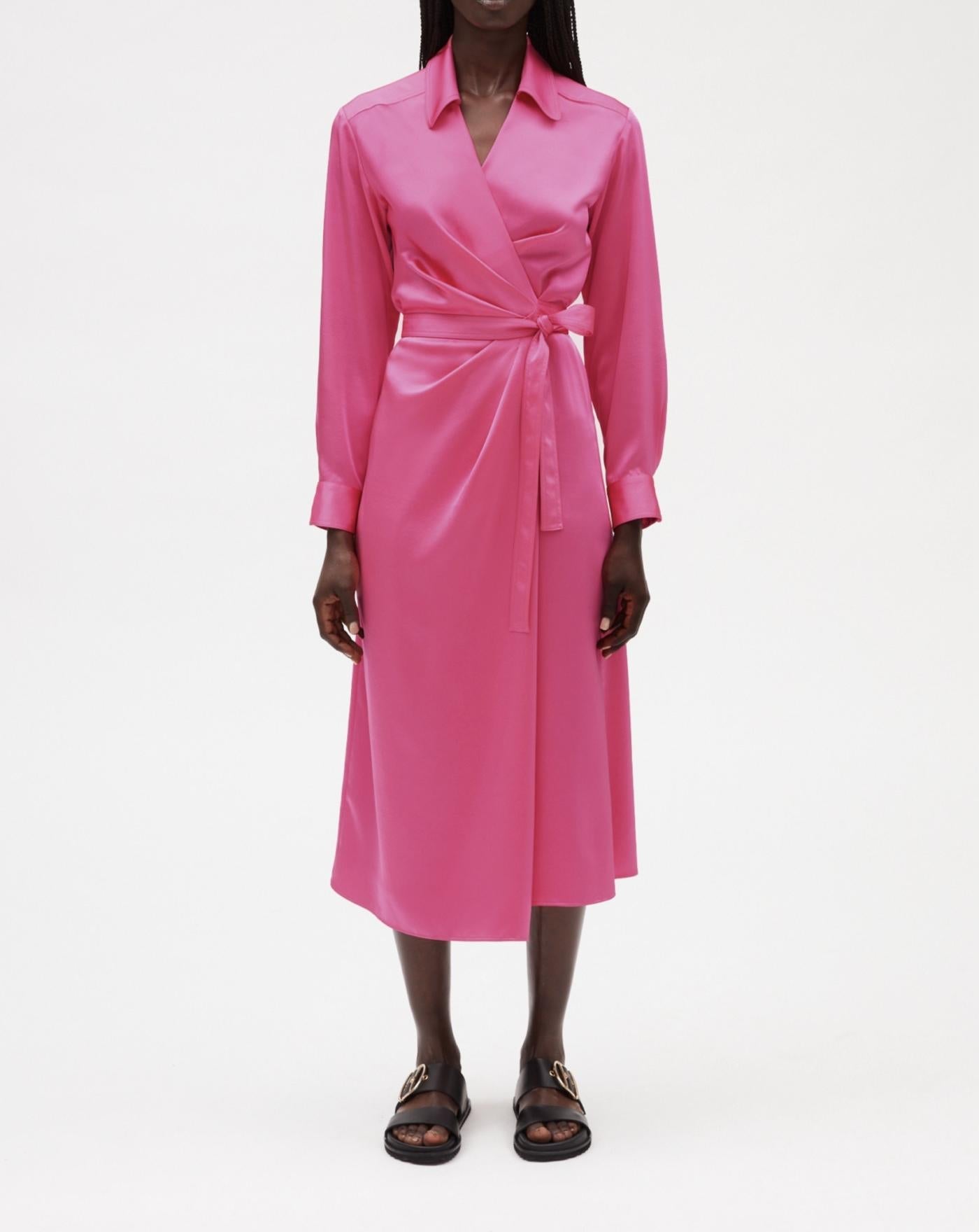 Claudie Pierlot - Vestido C&T - Raquela - Chicle