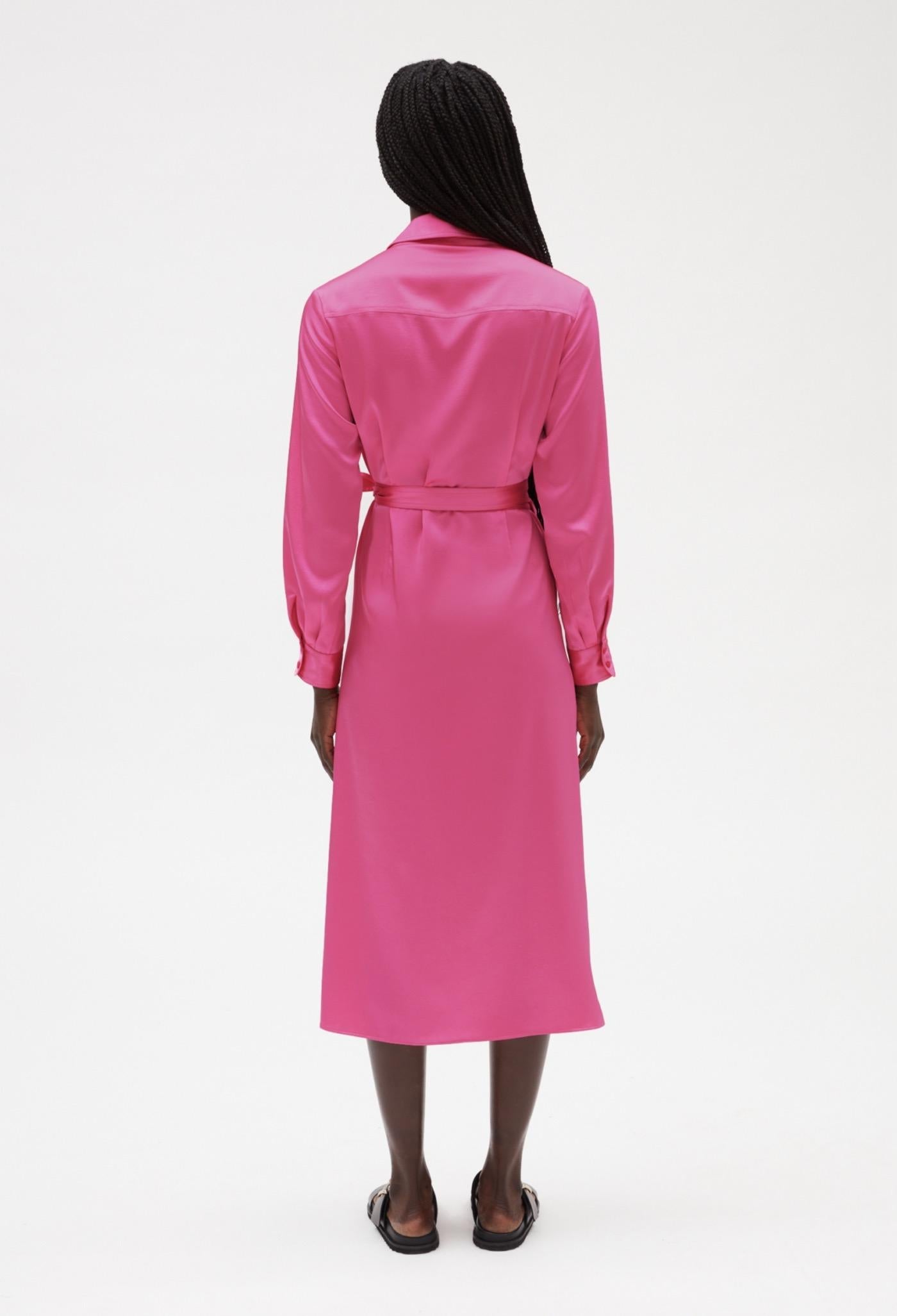 Claudie Pierlot - Vestido C&T - Raquela - Chicle