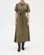 Claudie Pierlot - Robe C&T - Repos - Kaki