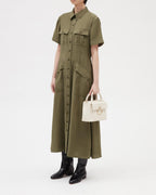 Claudie Pierlot - Robe C&T - Repos - Kaki