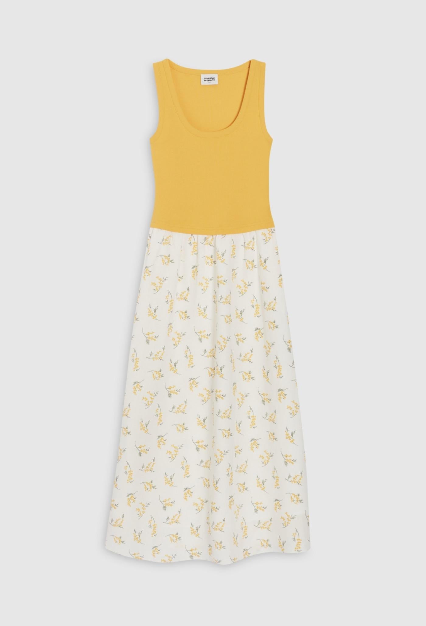 Claudie Pierlot - Robe Maille - Tinamimosa - Print Clair