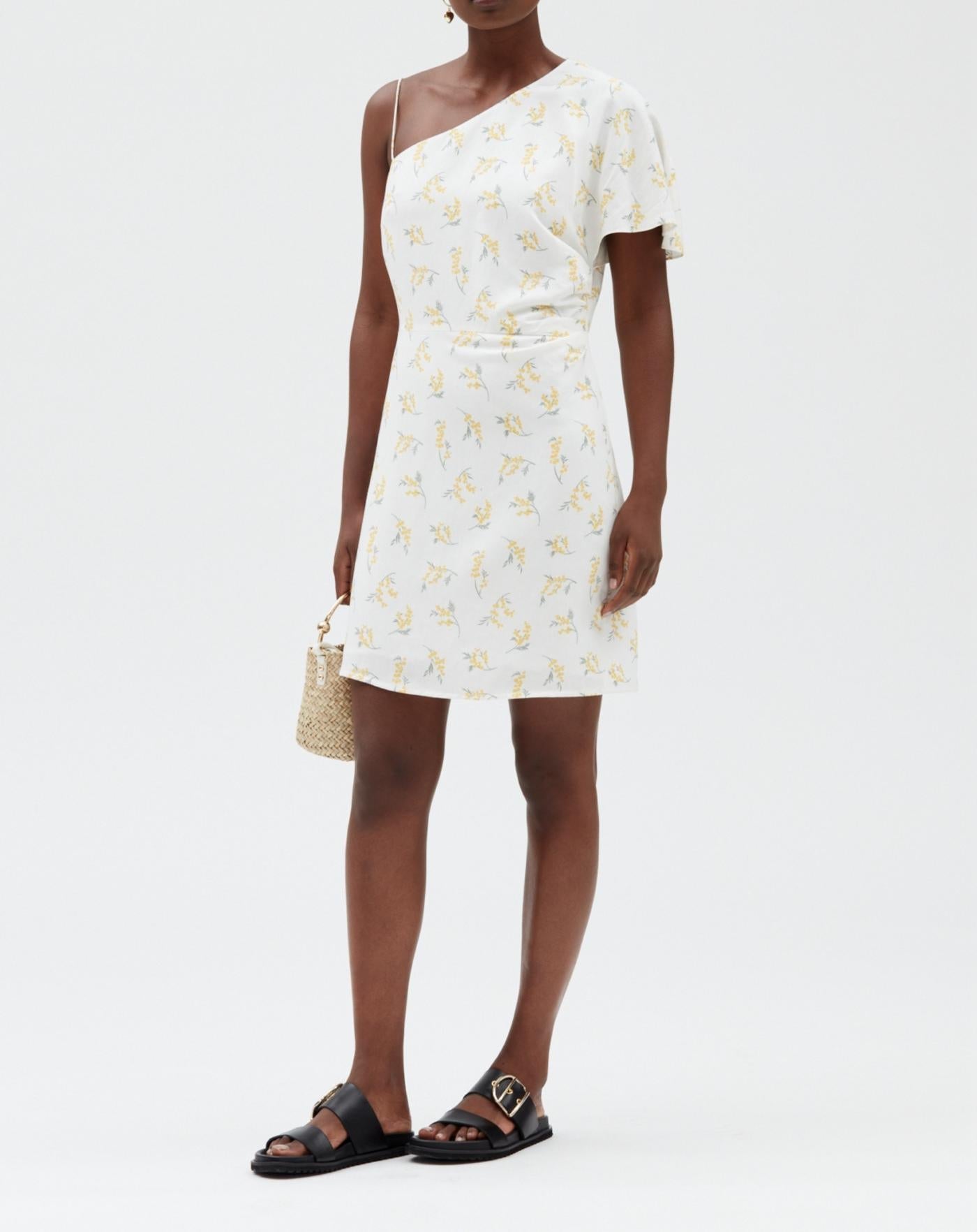 Claudie Pierlot - Robe C&T - Romanmimosa - Print Clair