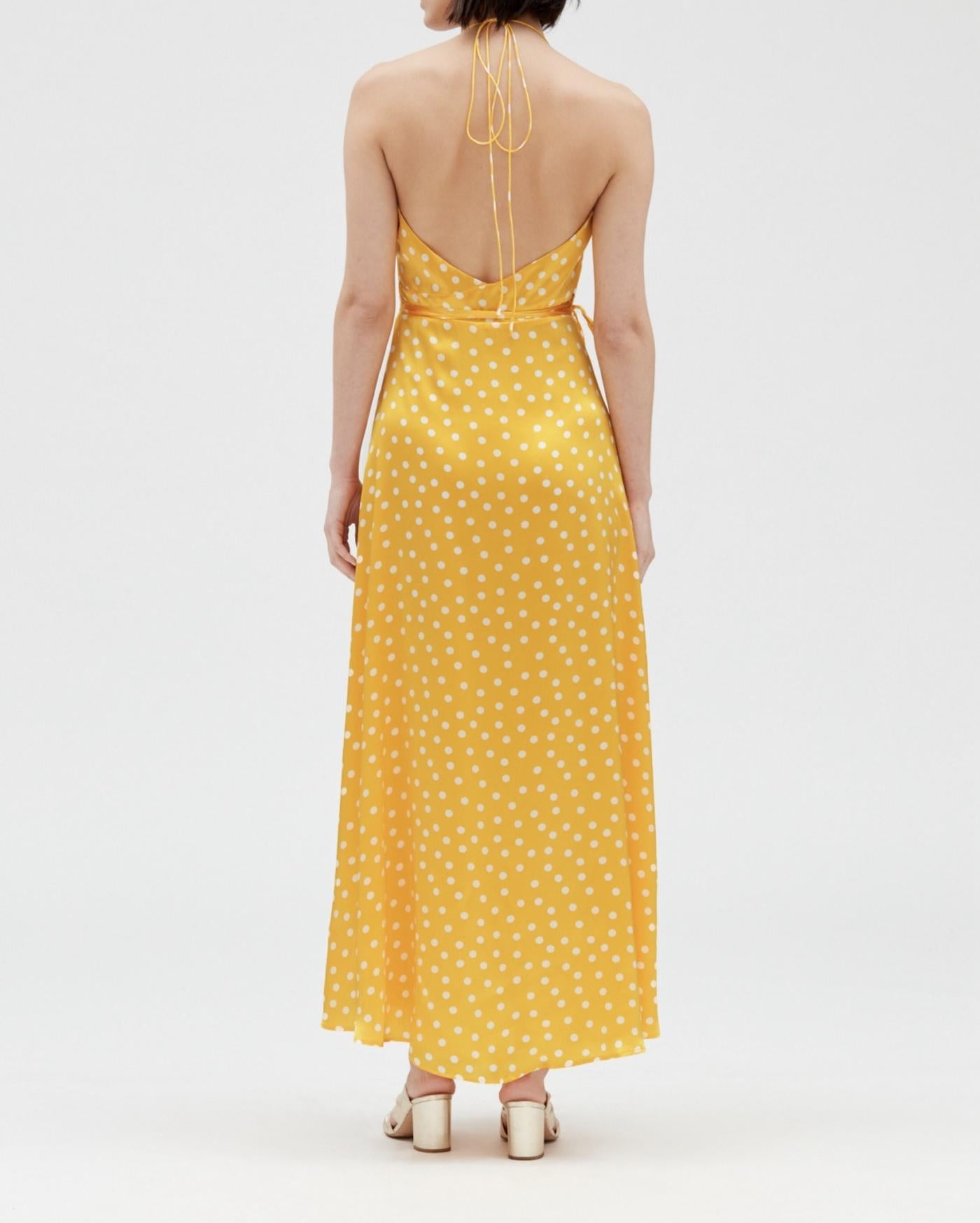Claudie Pierlot - Vestido C&T - Lunares radiantes - Estampado ligero