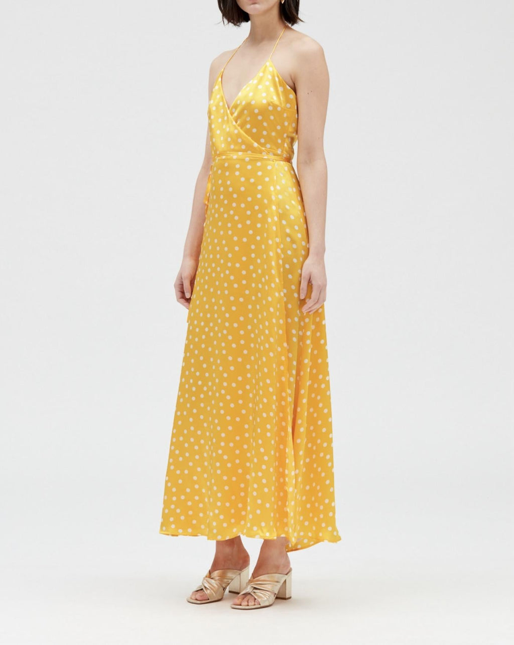 Claudie Pierlot - Vestido C&T - Lunares radiantes - Estampado ligero