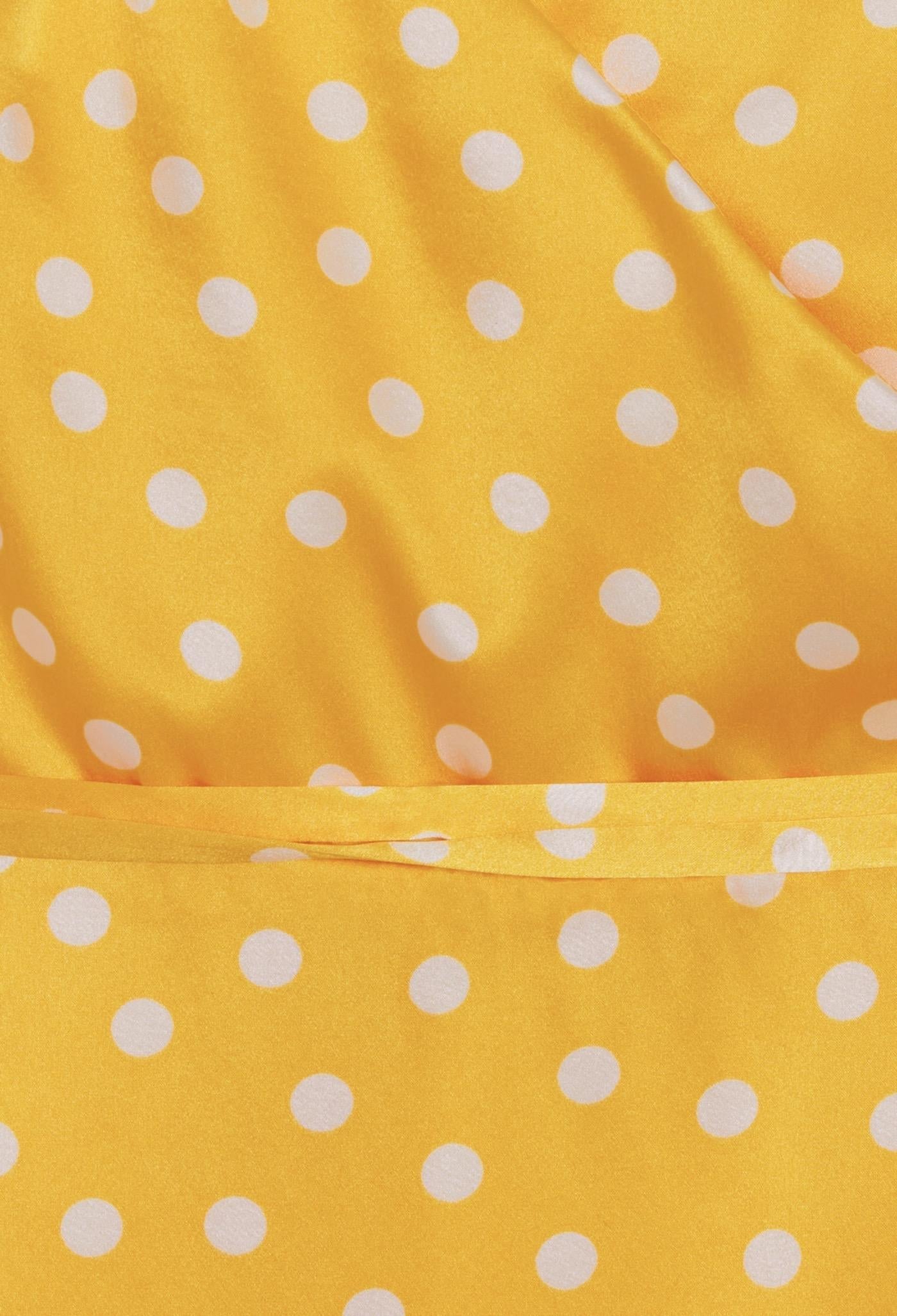 Claudie Pierlot - Vestido C&T - Lunares radiantes - Estampado ligero