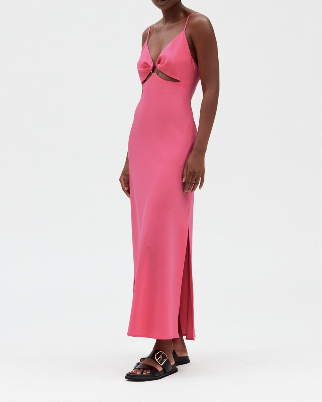 Claudie Pierlot - Robe C&T - Rosace - Bubble Gum