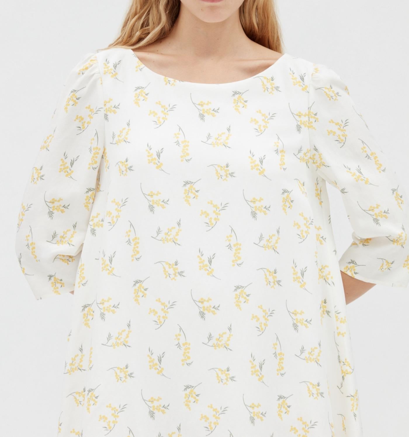 Claudie Pierlot - Vestido C&T - Rififimimosa - Estampado ligero