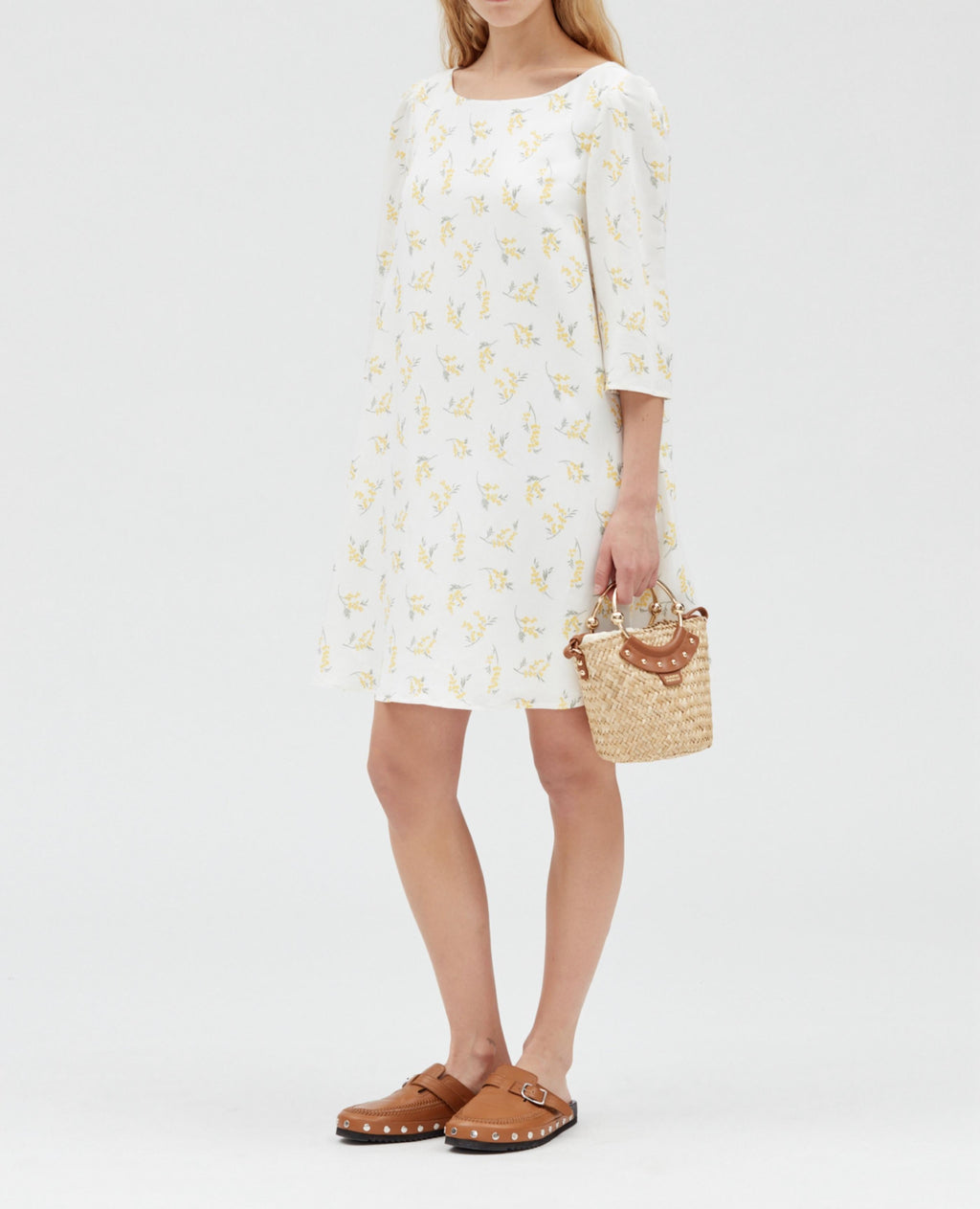 Claudie Pierlot - Vestido C&T - Rififimimosa - Estampado ligero