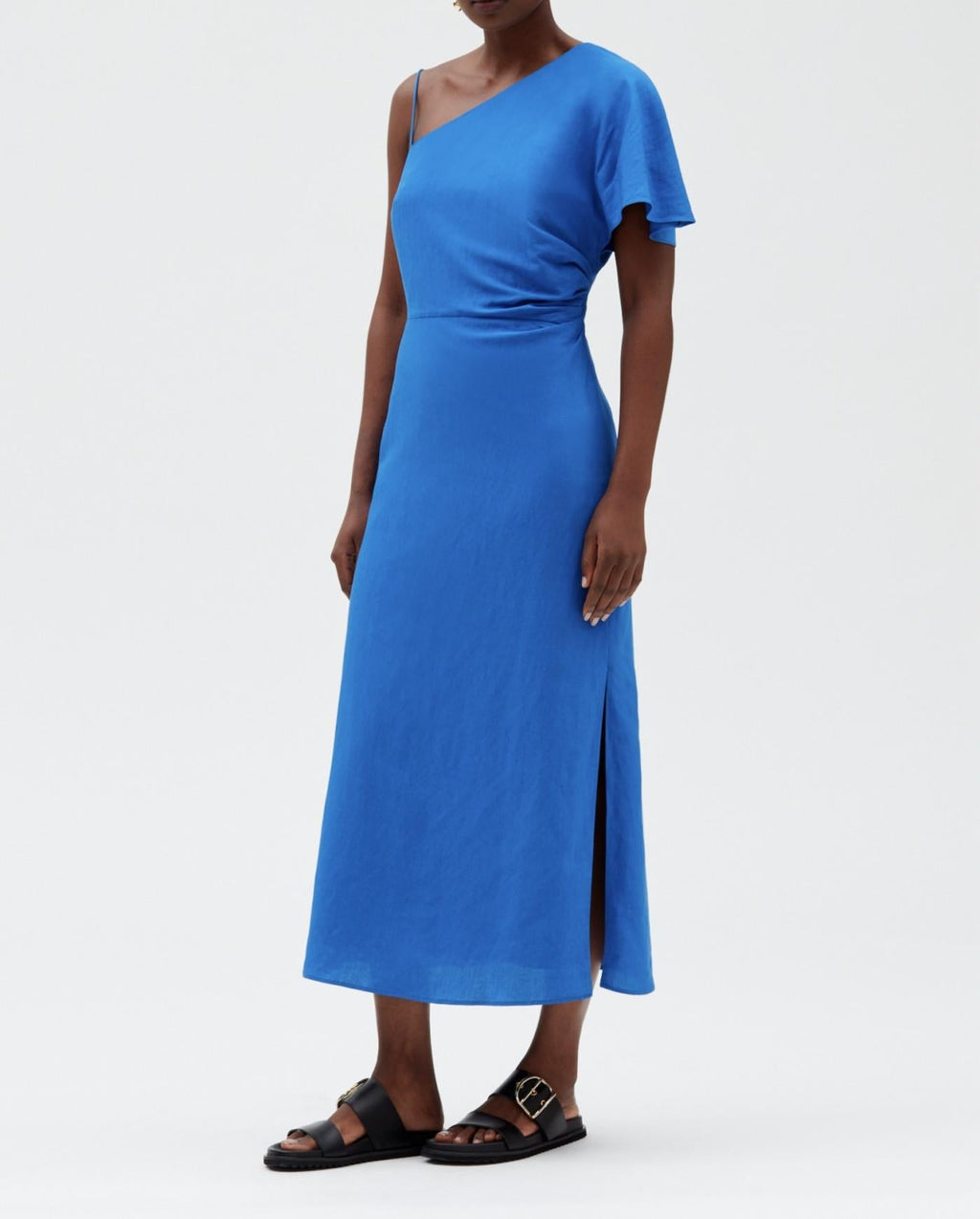 Claudie Pierlot - Robe C&T - Roman Bis - Bleu Santorin