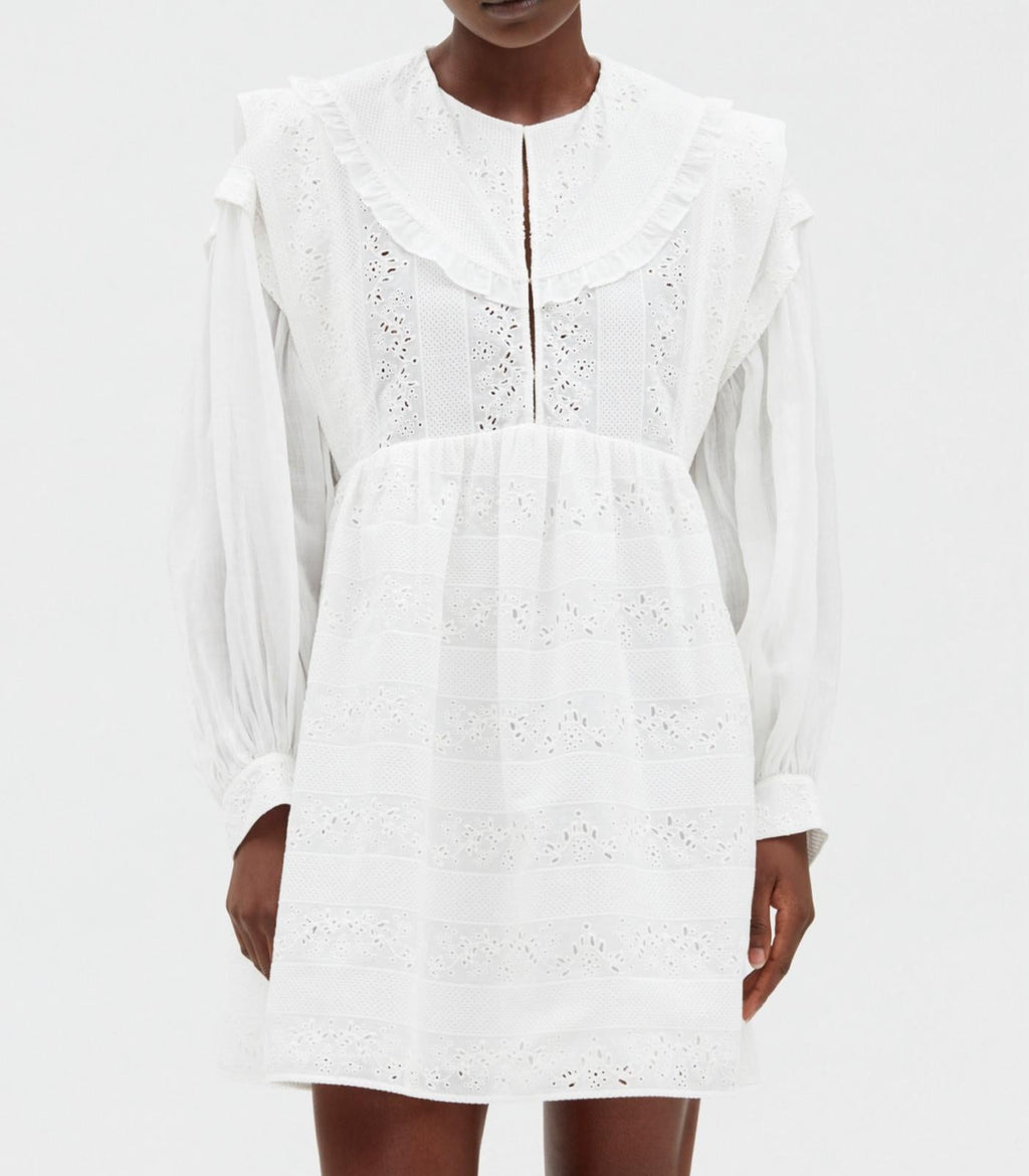 Claudie Pierlot - Vestido C&T - Russa - Blanco