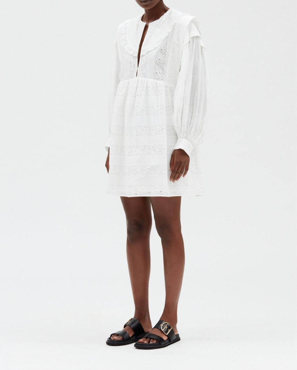 Claudie Pierlot - Vestido C&T - Russa - Blanco