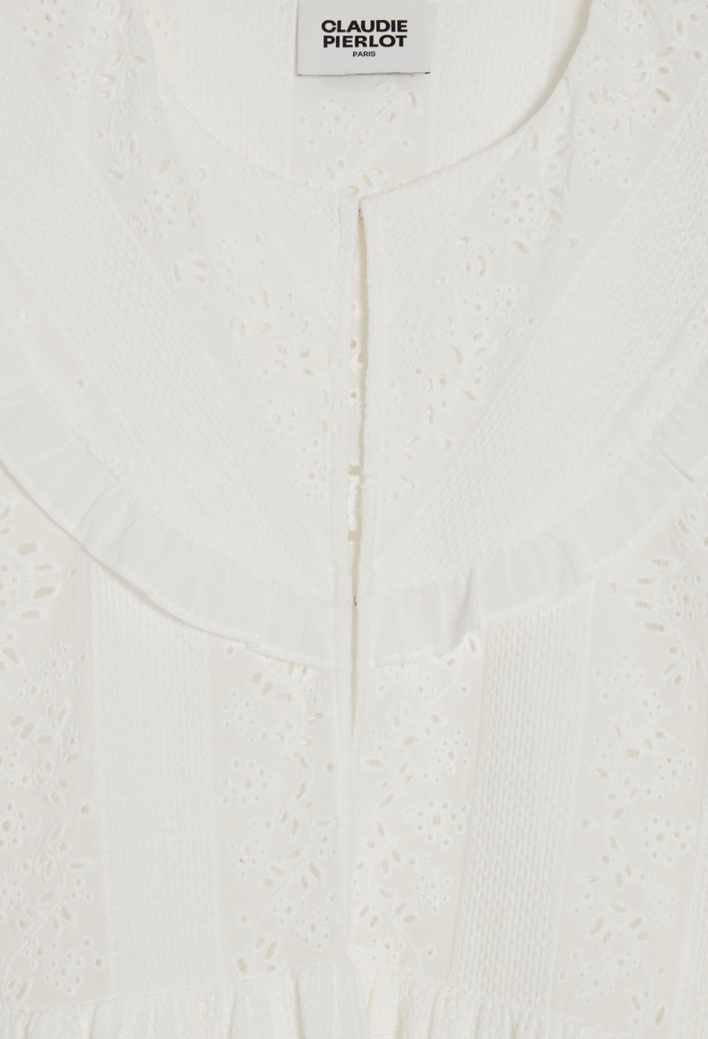 Claudie Pierlot - Vestido C&T - Russa - Blanco