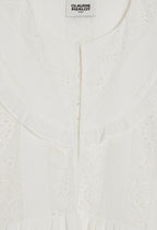 Claudie Pierlot - Vestido C&T - Russa - Blanco