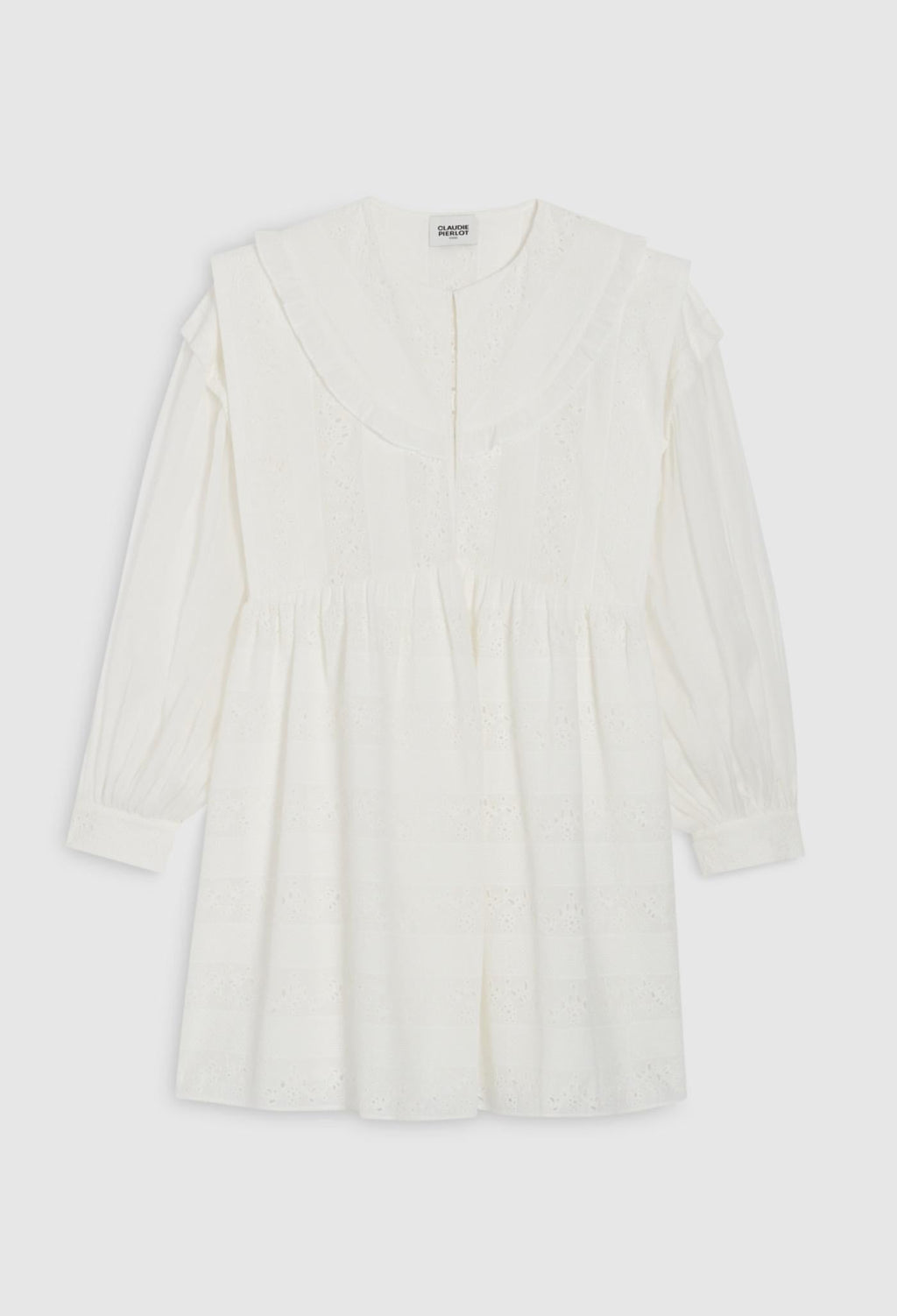 Claudie Pierlot - Vestido C&T - Russa - Blanco