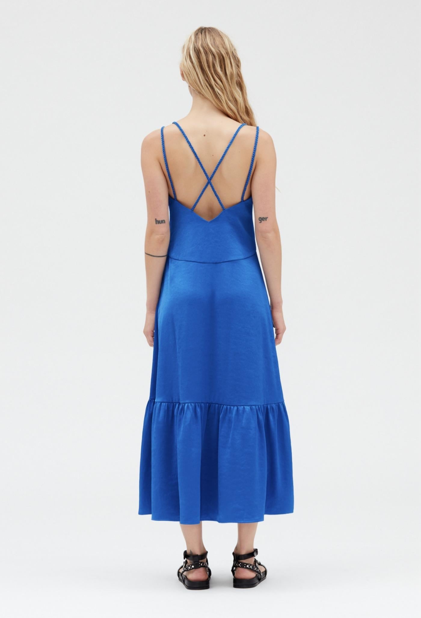 Claudie Pierlot - C&T Dress - Royasantorin - Santorini Blue