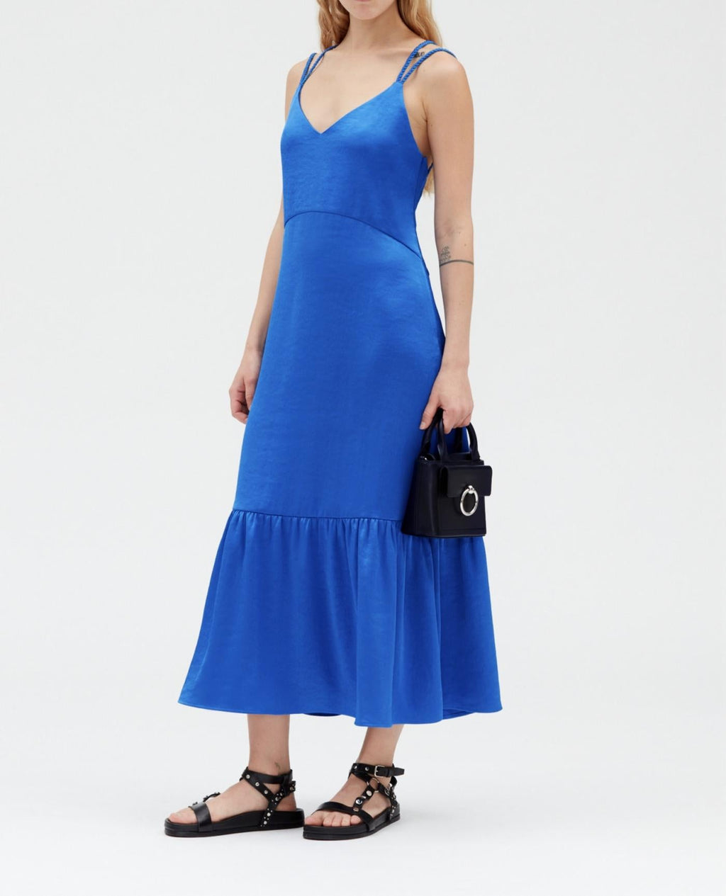 Claudie Pierlot - C&T Dress - Royasantorin - Santorini Blue