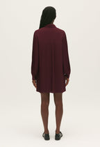 Vestido C&T - Radia - Burdeos