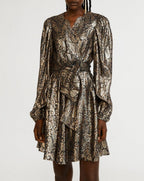 Claudie Pierlot - Robe C&T - Raymonde Lurex - Multico