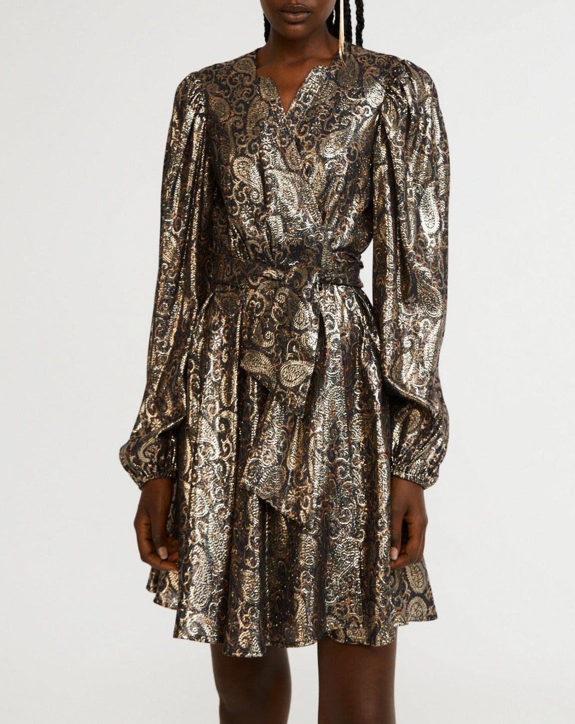 Claudie Pierlot - Robe C&T - Raymonde Lurex - Multico