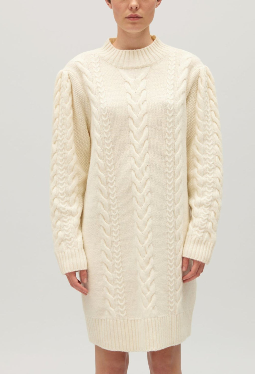 Claudie Pierlot - Robe Maille - Mansoura - Ecru