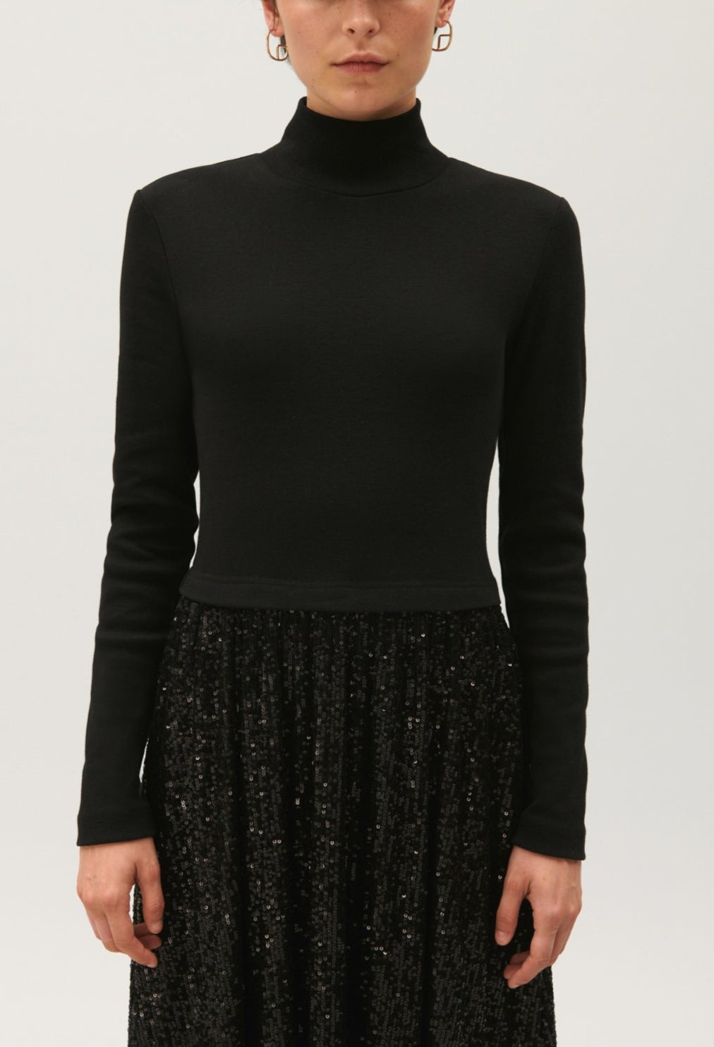 Claudie Pierlot - Robe Maille - Telisequin - Noir