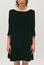 Claudie Pierlot - Robe C&T - Rififivelours - Noir